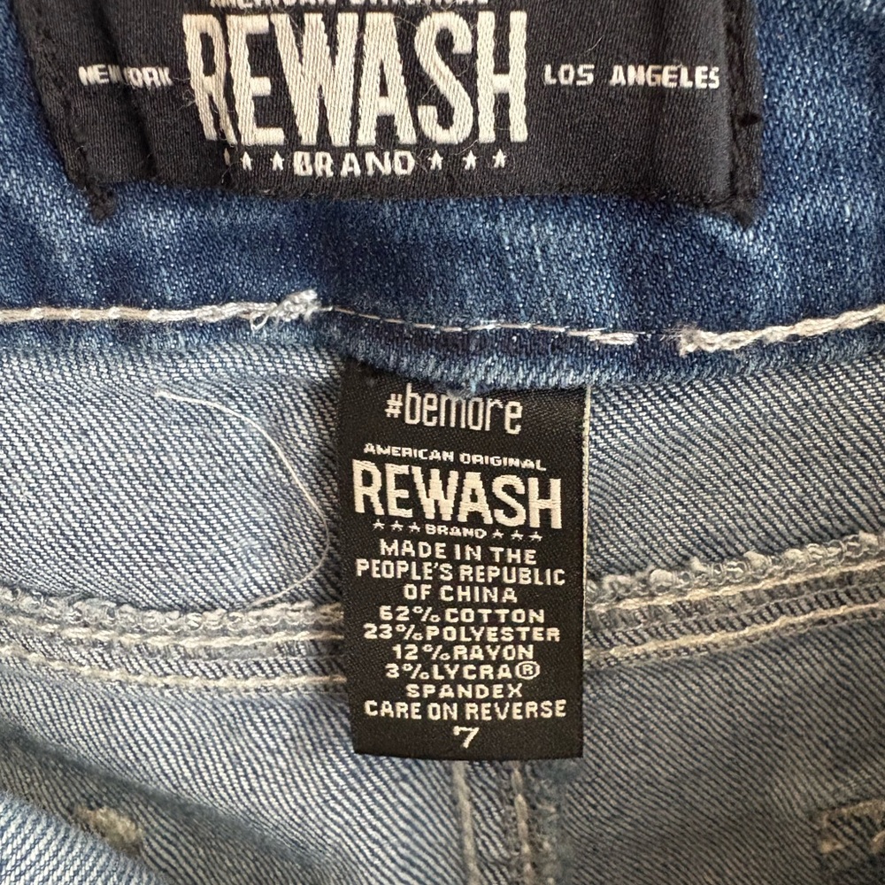 Distressed Jean Shorts - Picture 3 of 3